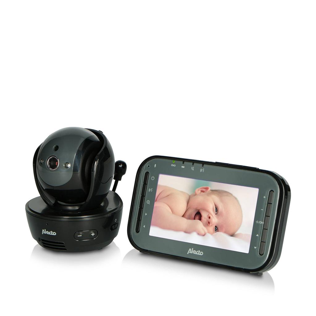 Alecto DVM200MBK - Babyfoon met camera en 4.3" kleurenscherm