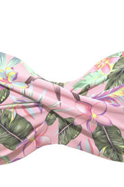 thumbnail: s.Oliver voorgevormde strapless bandeau bikinitop roze/groen