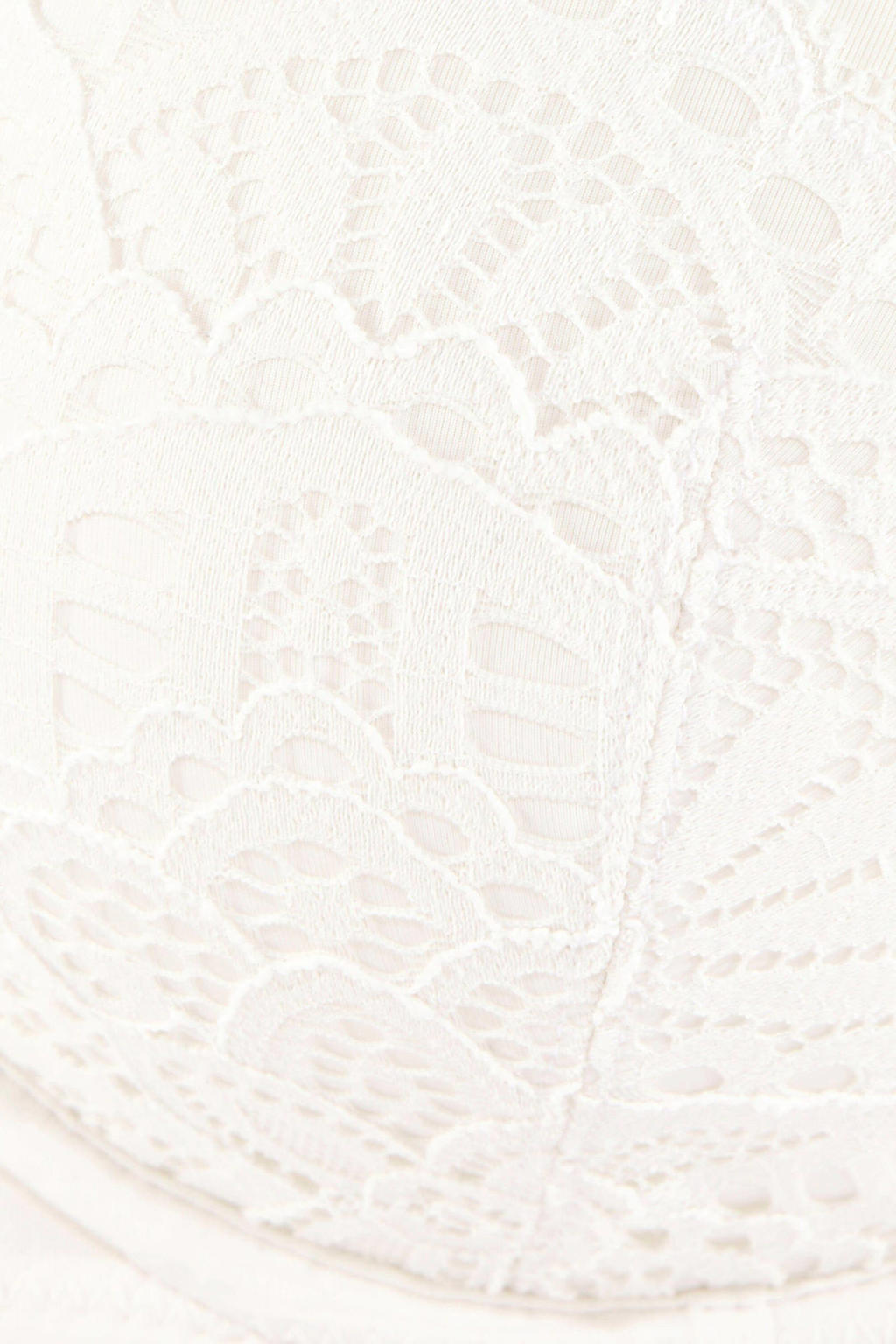 Miss Mary of Sweden Smooth Lacy – steunende T-shirtbeha met beugel en voorgevormde cup 75D Wit