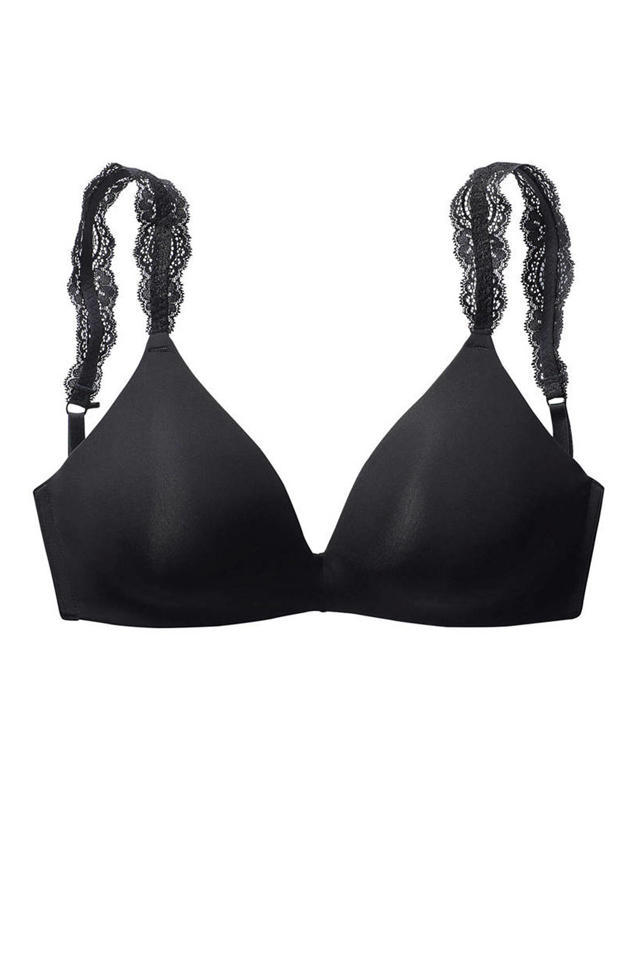 LASCANA Push-up BH - black/zwart 