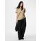 PIECES T-shirt PCRIA van katoen beige