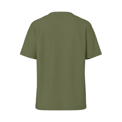 PIECES T-shirt PCRIA van katoen groen afbeelding