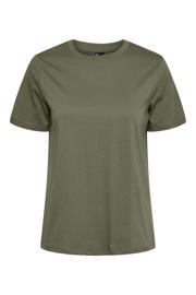 thumbnail: PIECES T-shirt PCRIA van katoen groen