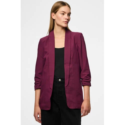 PIECES blazer PCBOSELLA paars afbeelding