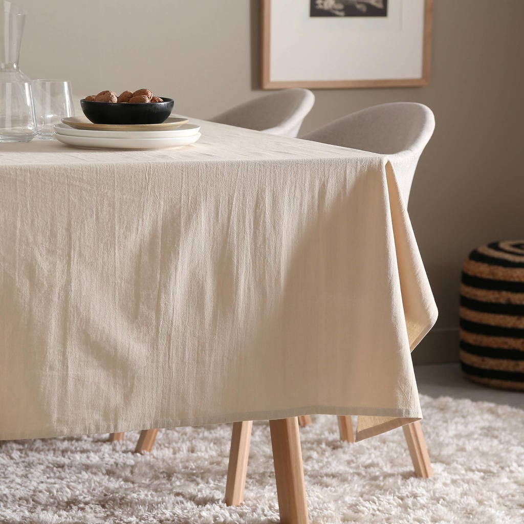 NOUS Living tafelkleed zand (150x250 cm)