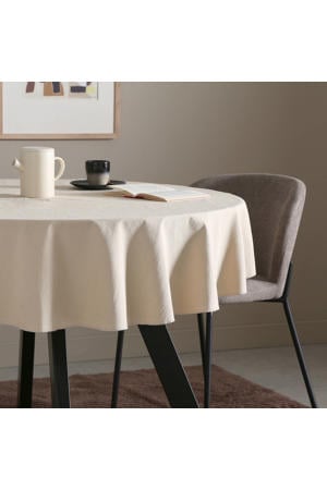tafelkleed rond zand(Ø160 cm)