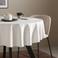 NOUS Living tafelkleed rond off-white (Ø160 cm)