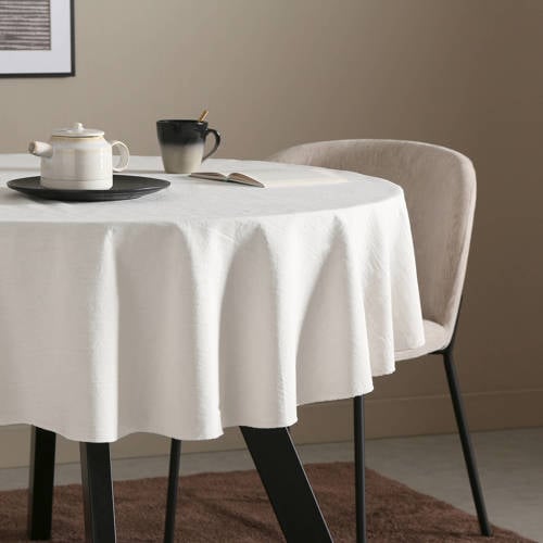 NOUS Living tafelkleed rond off-white (Ø160 cm) afbeelding