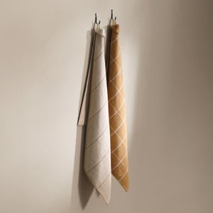 thee/keukendoek geel (2-in-1) (set van 2)