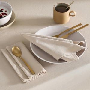 servet zand (45x45 cm) (set van 2)