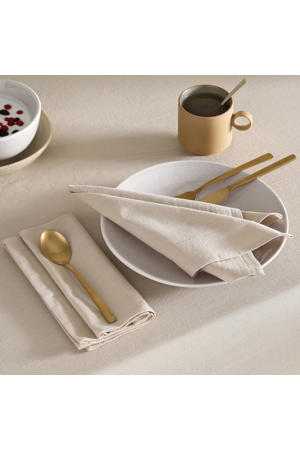 servet zand (45x45 cm) (set van 2)