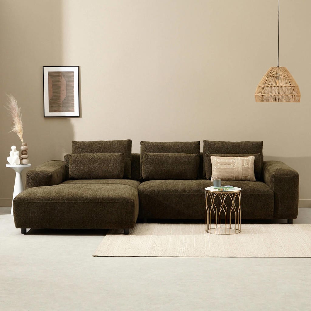 NOUS Living hoekbank links Miro - groen