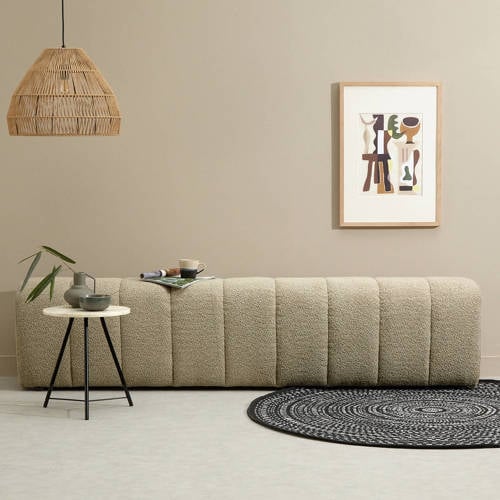 Studio LIVIT eetkamerbank Kyo 211 cm - papyrus