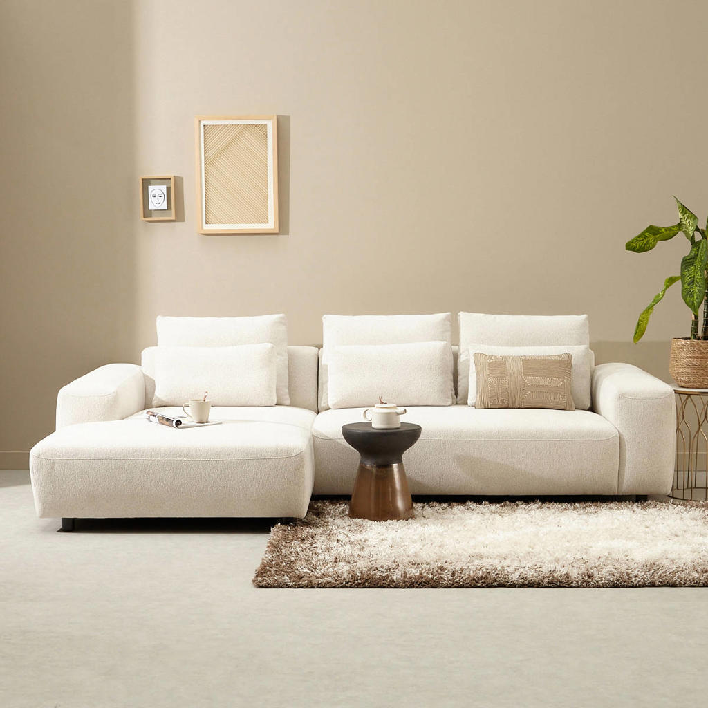 NOUS Living hoekbank Miro hoek links - beige