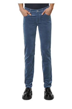 regular fit broek blauw