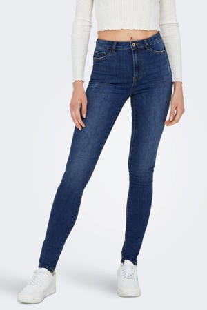 high waist skinny jeans ONLROSE medium blue denim