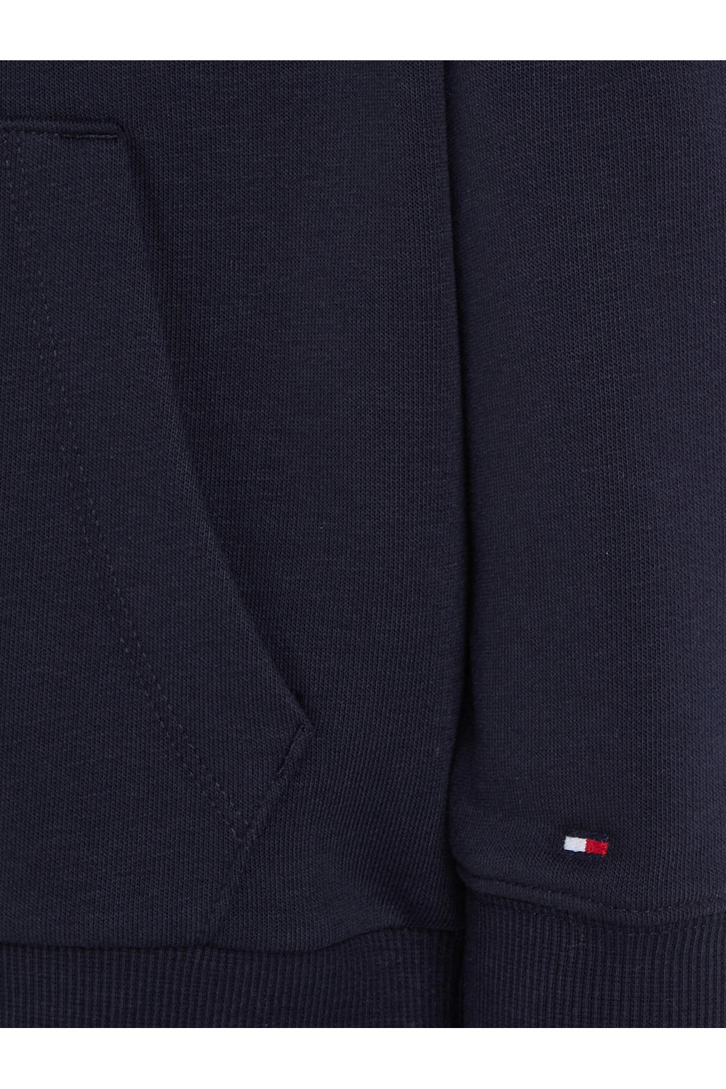 Tommy Hilfiger hoodie met logo donkerblauw wehkamp