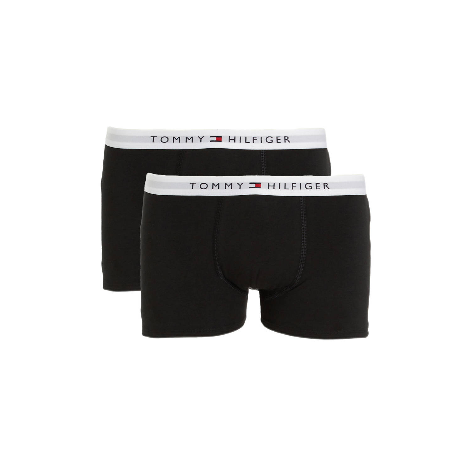 Tommy Hilfiger Underwear Trunk met logo op de tailleband (2 stuks Set van 2)