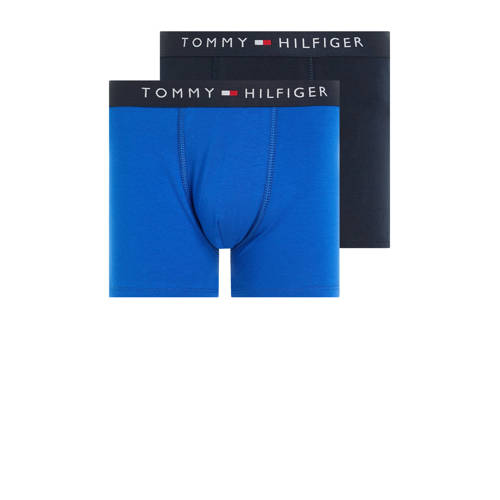 Tommy Hilfiger boxershort- set van 2 donkerblauw/blauw