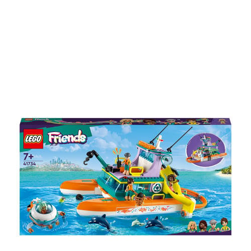 Wehkamp LEGO Friends Reddingsboot op zee 41734 aanbieding