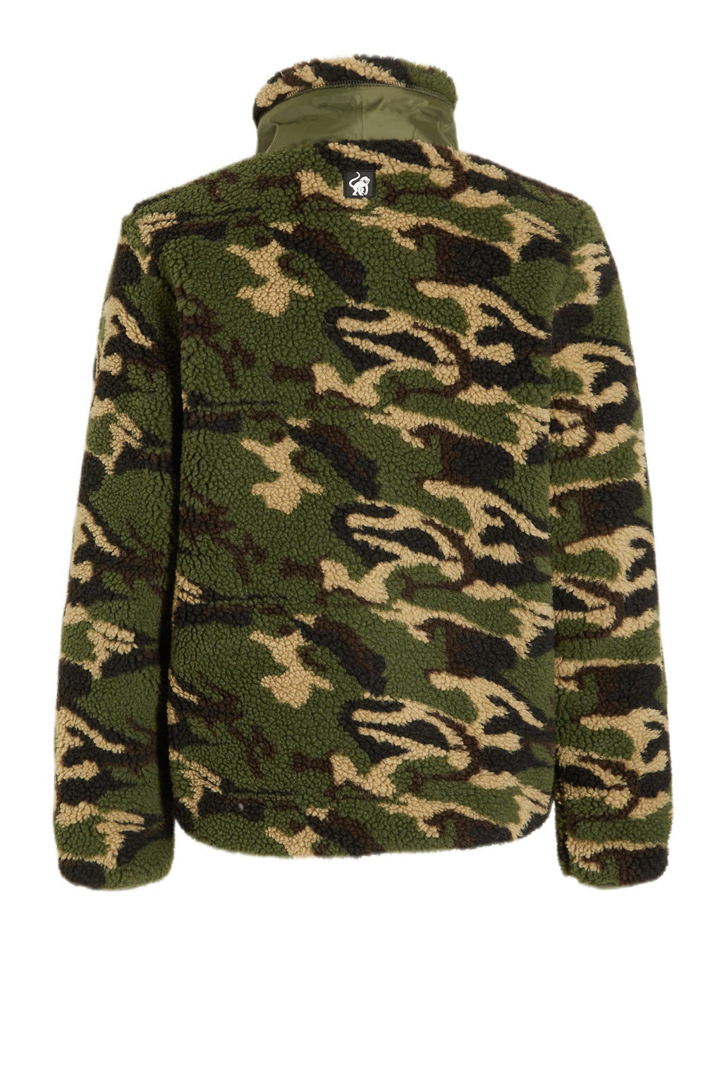 Lyle & Scott tussenjas met logo olive