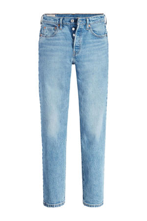 501 straight leg jeans light blue denim