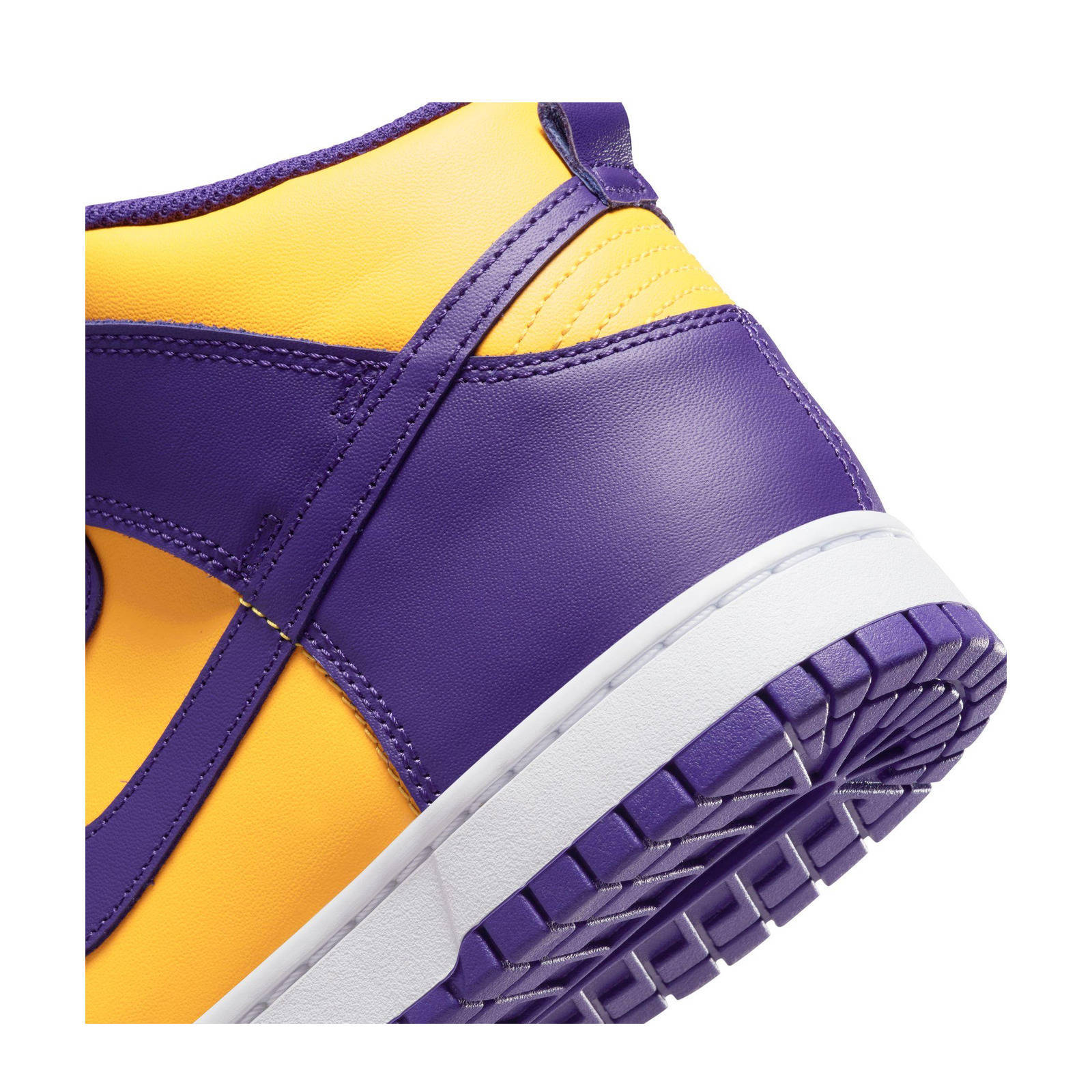 Nike Dunk HI Retro sneakers paars/geel | wehkamp