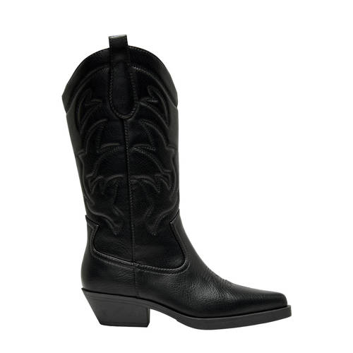 ONLY ONLBRONCO cowboy laarzen zwart afbeelding
