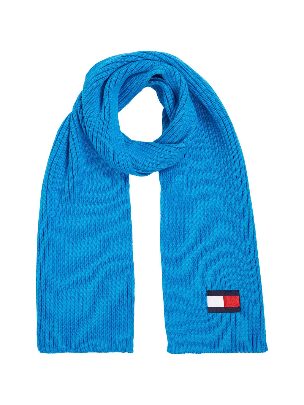sjaal helderblauw