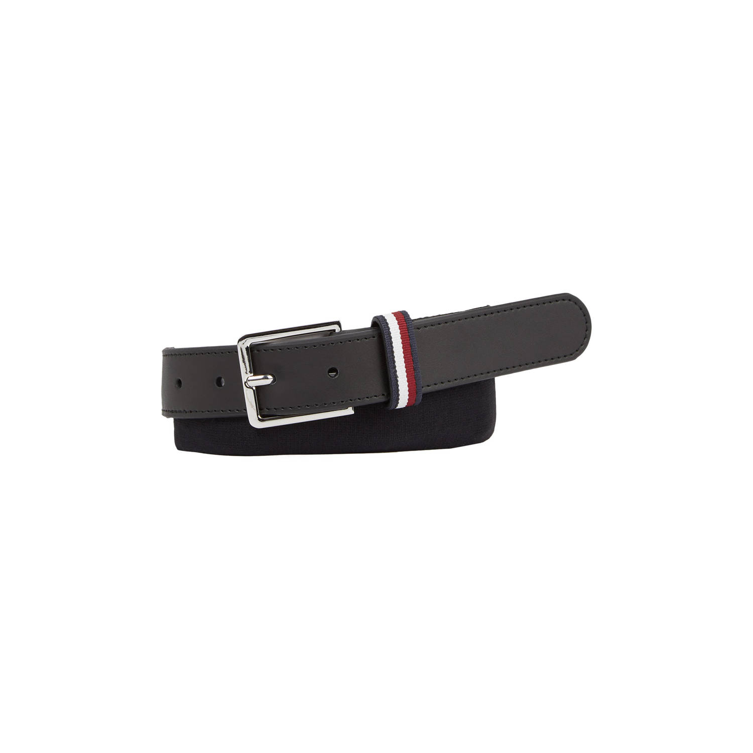 Tommy Hilfiger riem gereycled polyamide zwart Gerecycled polyamide L-XL