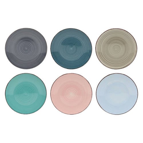 Studio Tavola Studio Tavola Ontbijtborden Barbados ø 20 cm - 6 Stuks afbeelding