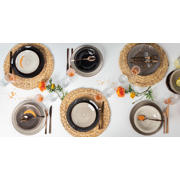 thumbnail: Studio Tavola Ontbijtborden / Dessertborden Delice Grijs ø 19 cm - 6 stuks