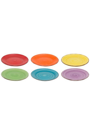 Studio Tavola Ontbijtborden Sunny Summer ø 19 cm - 6 Stuks