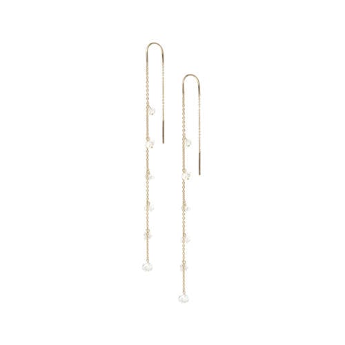 Abrazi gold plated oorbellen Herkimer afbeelding