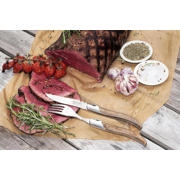 thumbnail: Laguiole Style de Vie Steakvorken Luxury Line Olijfhout - 6 stuks