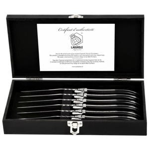 Steakmessen Luxury Line Zwart Ebbenhout - 6 stuks