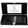 Laguiole Style de Vie Steakmessen Luxury Line Zwart Ebbenhout - 6 stuks
