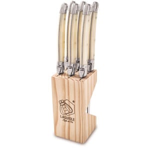 Steakmessen Premium Line Parelmoer - 6 stuks