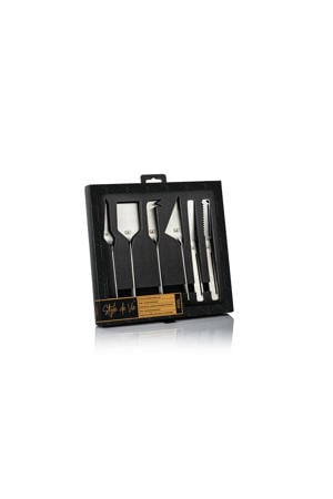 Kaasmes en Botermes Zilver - 6 stuks