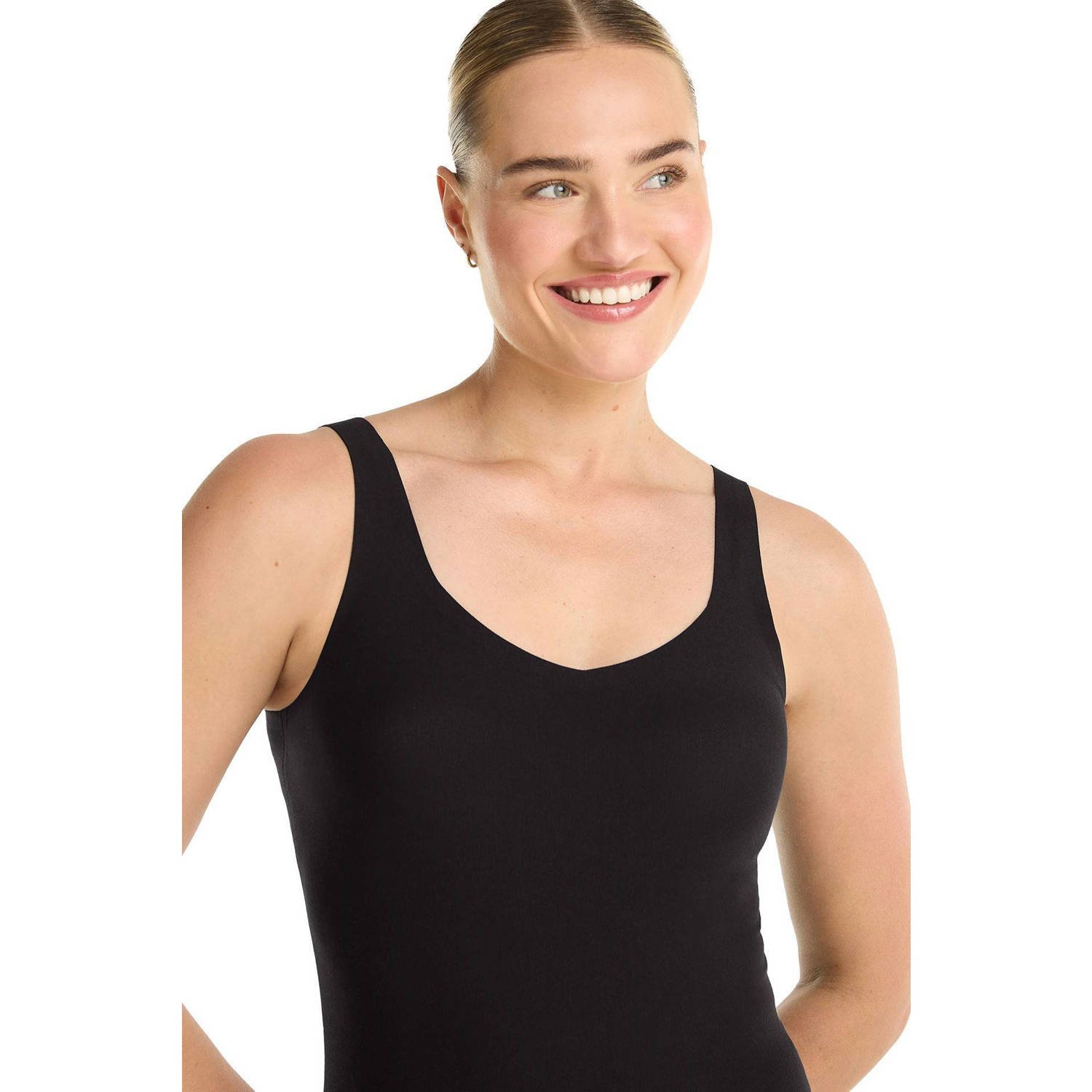 ten Cate Secrets Cotton 2-way hemd zwart