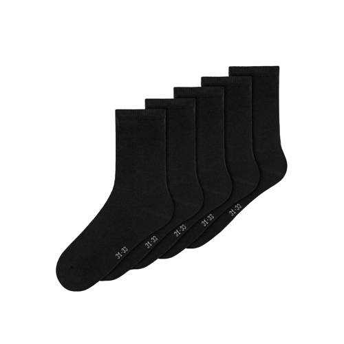 NAME IT KIDS sokken - set van 5 zwart afbeelding