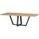 WOOOD Combi-TabloTafelblad - Eiken - Naturel - 77x240x100