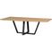 WOOOD WOOOD Combi-Tablo Tafelblad - Eiken - Naturel - 77x240x100