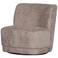 WOOOD WOOOD Atty Draaifauteuil - Grove Melange - Beige - 75x74x65