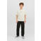 JACK & JONES JUNIOR T-shirt JORVESTERBRO met tekst beige