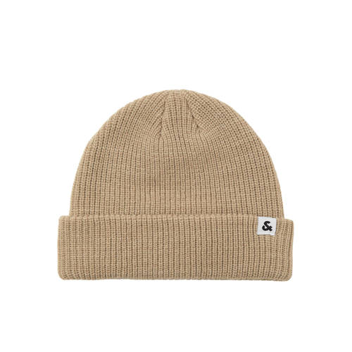 JACK & JONES muts JACTWISTED zandkleurig afbeelding