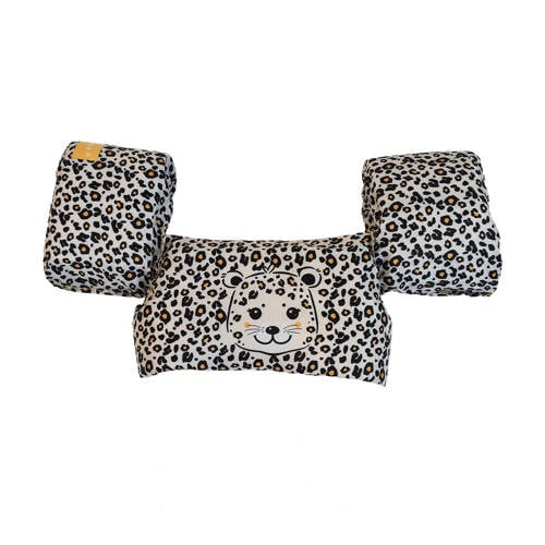 Wehkamp Swim Essentials puddle jumper Panterprint 2-6 jaar aanbieding