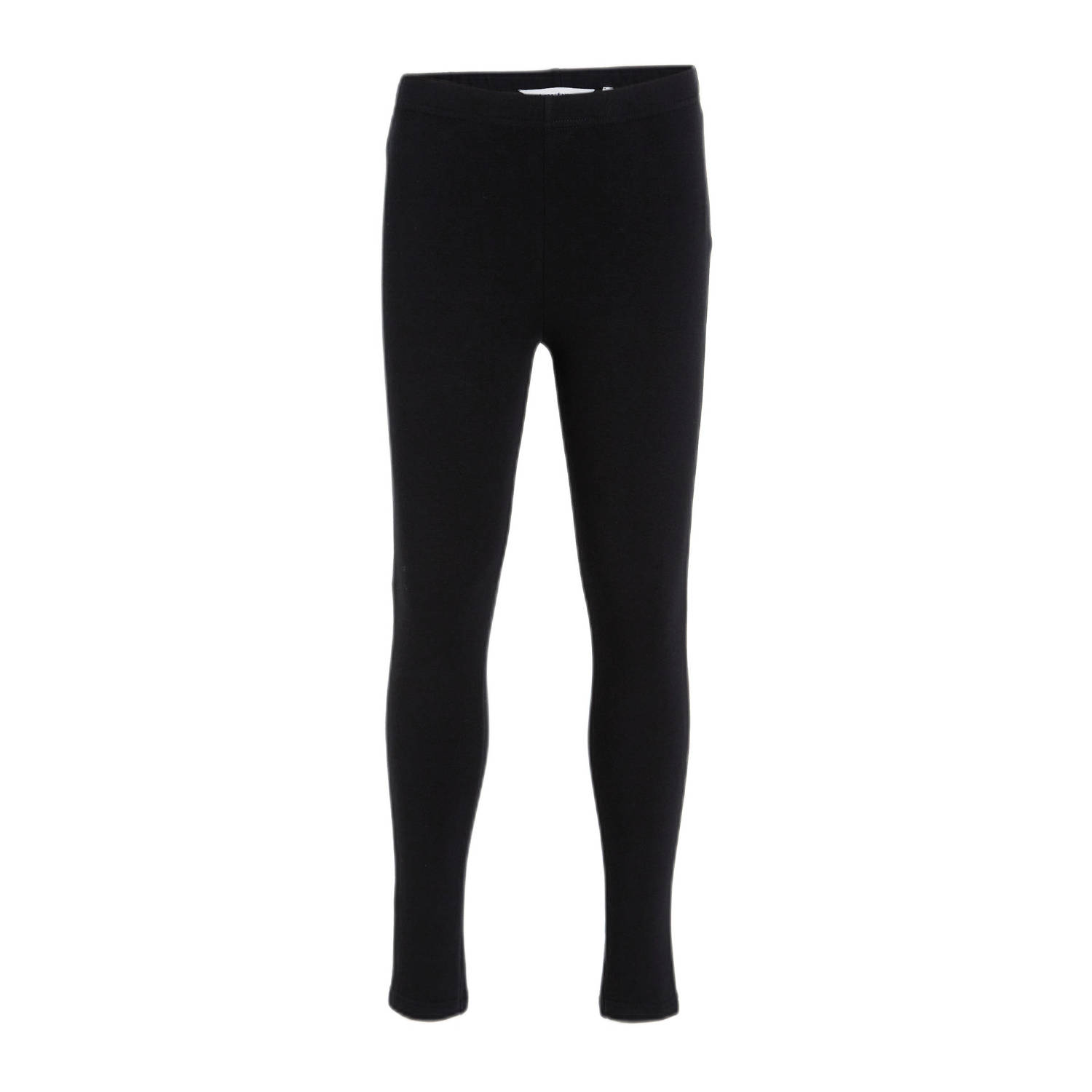 Anytime legging zwart Meisjes Katoen Effen 110 116