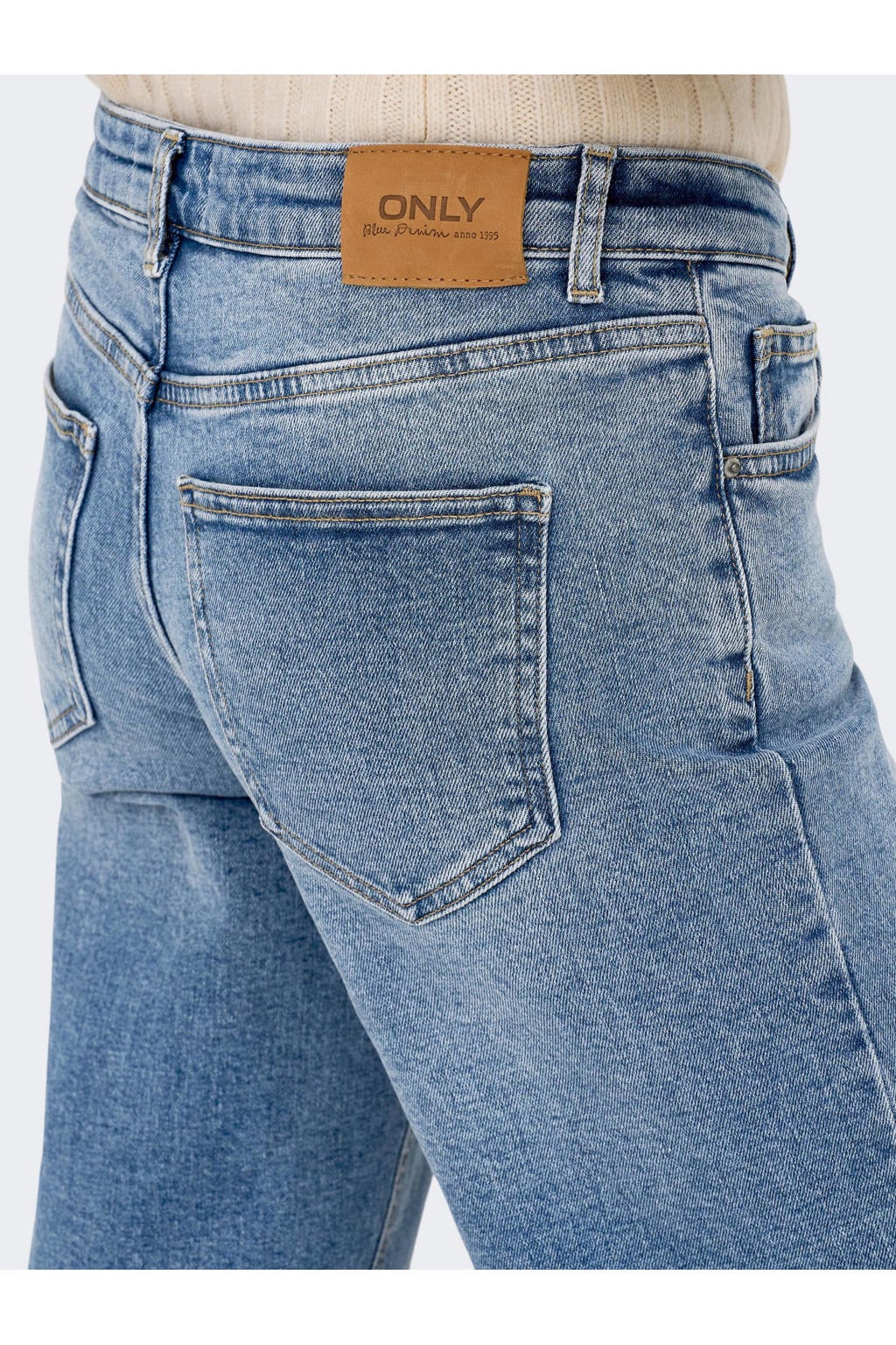ONLY Onljudy-O Lw Wide Leg DNM Tai433 Noos, blauw (light blue denim), L ONLY Onljudy-O Lw Wide Leg DNM Tai433 Noos, blauw (light blue denim), L