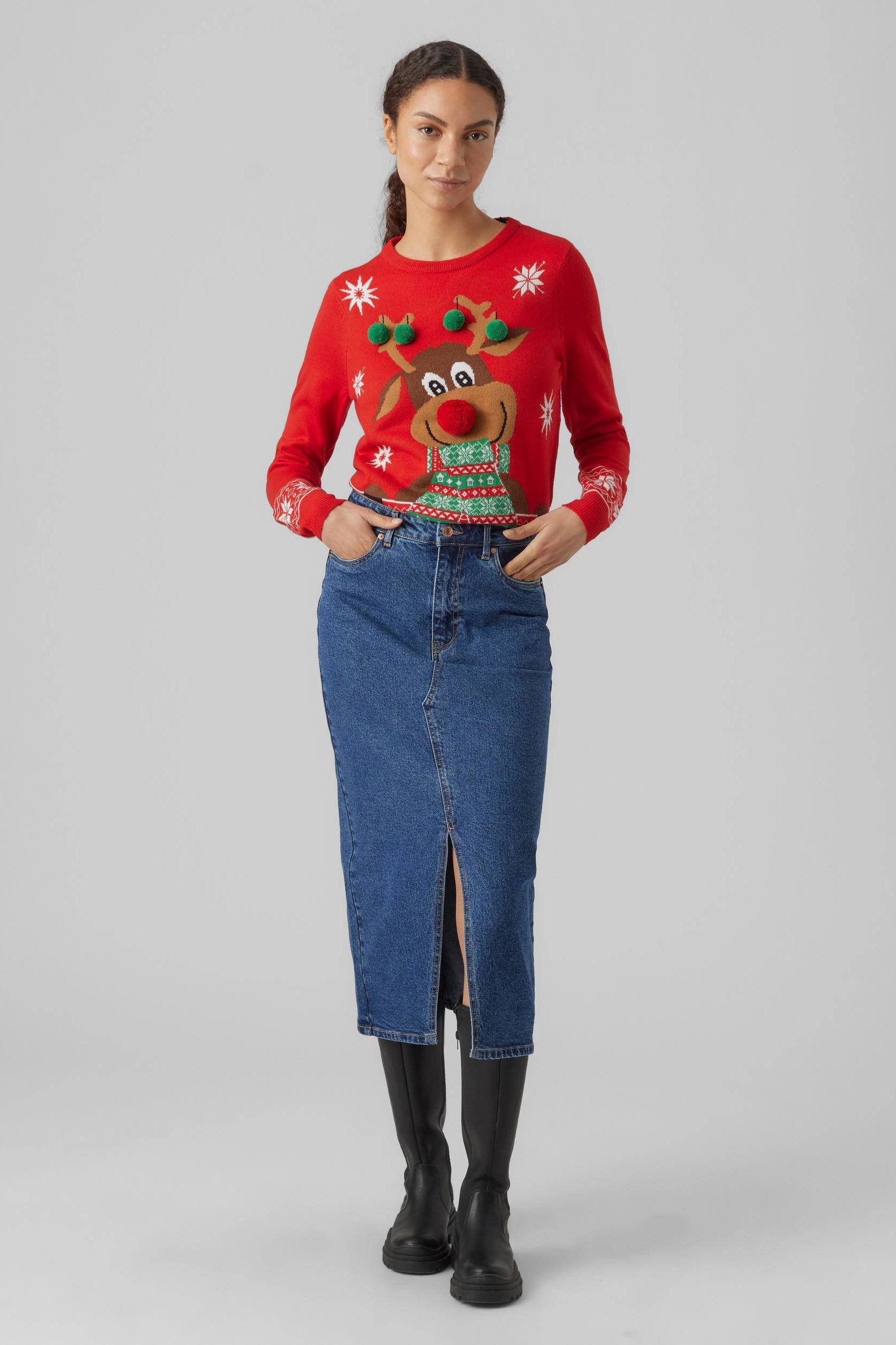 Kersttrui dames best sale vero moda